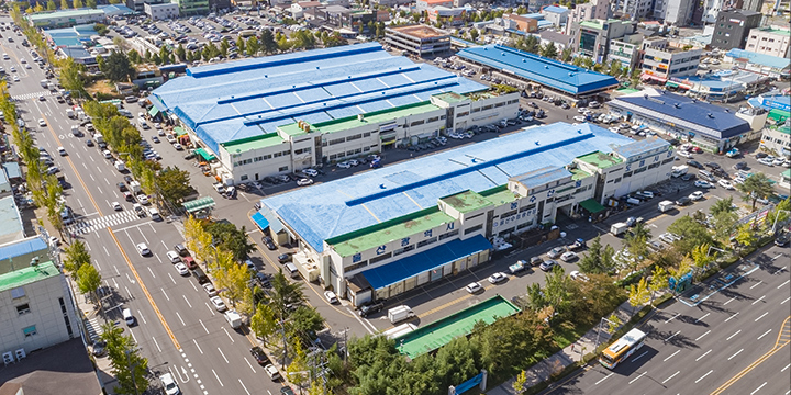 Agricultural & Fishery Products Wholesale Market Parking Lot